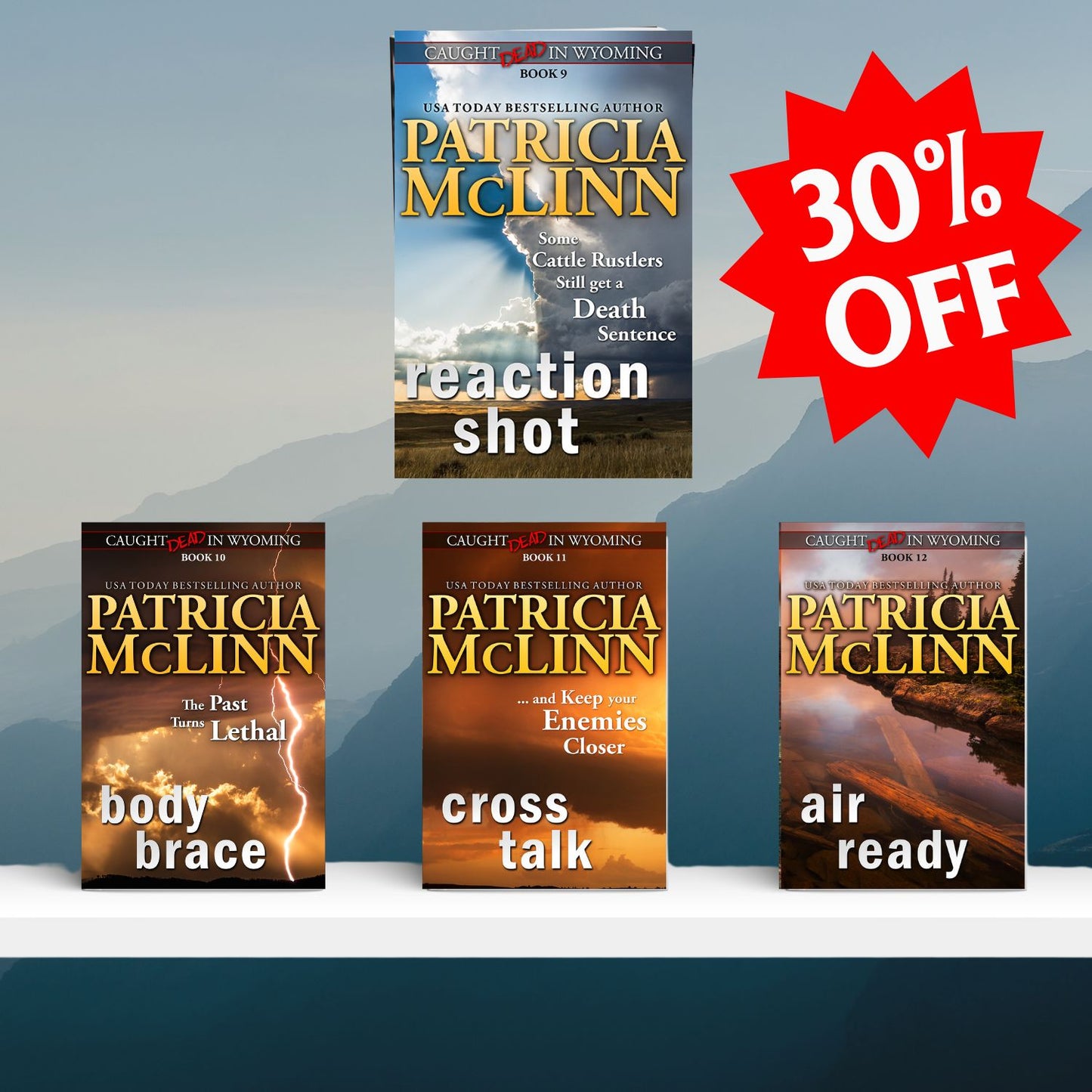 Caught Dead in Wyoming Bundle - Bks 9-12 (hardback)