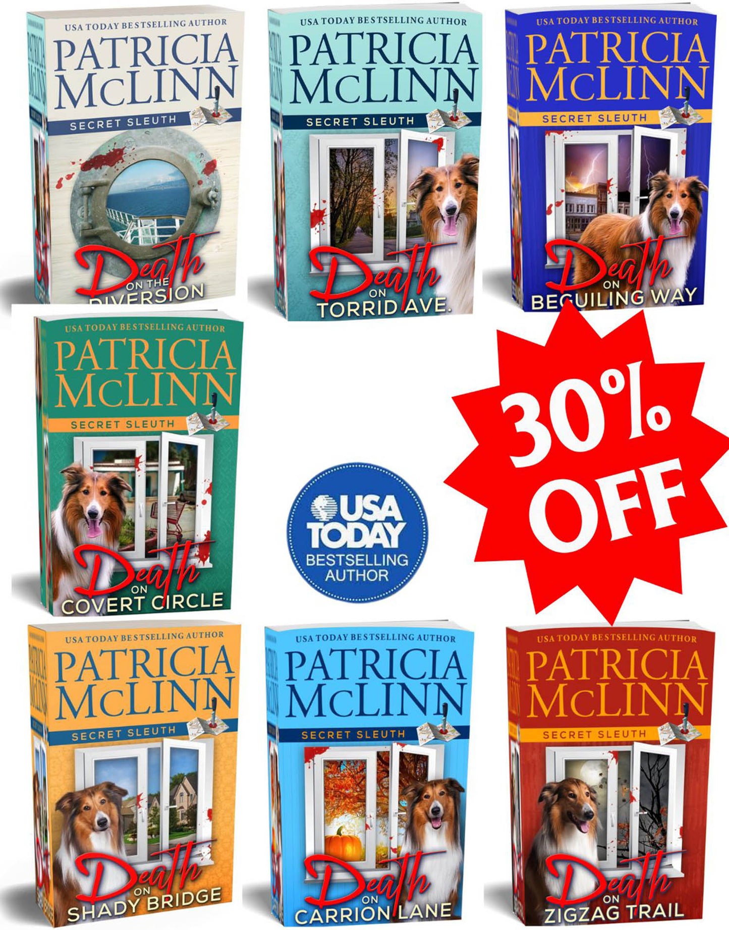 Secret Sleuth mystery series Bundle - Bks 1-7 (paperback)