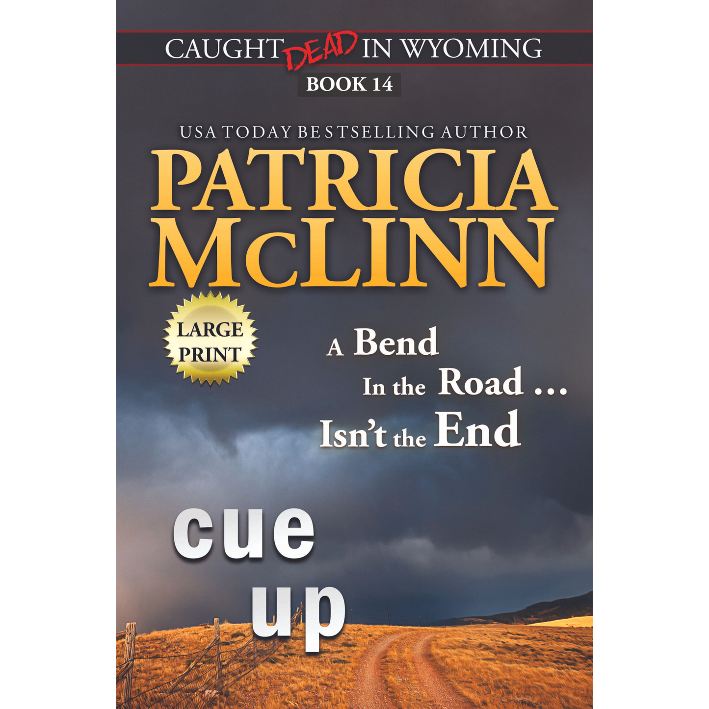 Cue Up - Large Print (Caught Dead in Wyoming, Book 14)