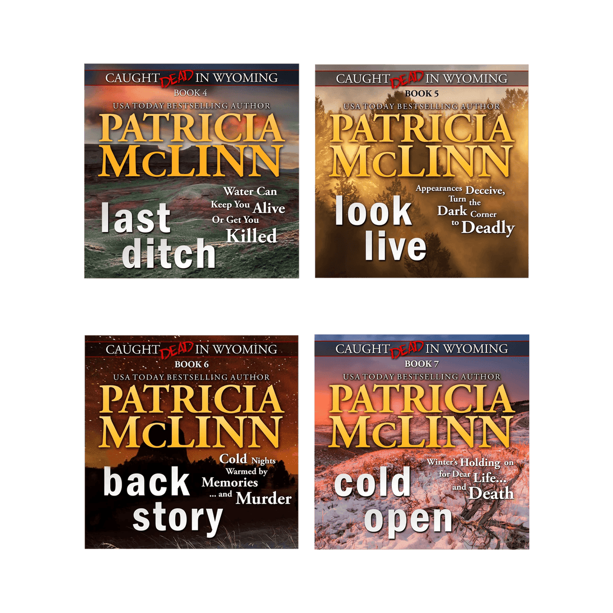 Caught Dead in Wyoming Bundle Bks 4-7 (audiobook)